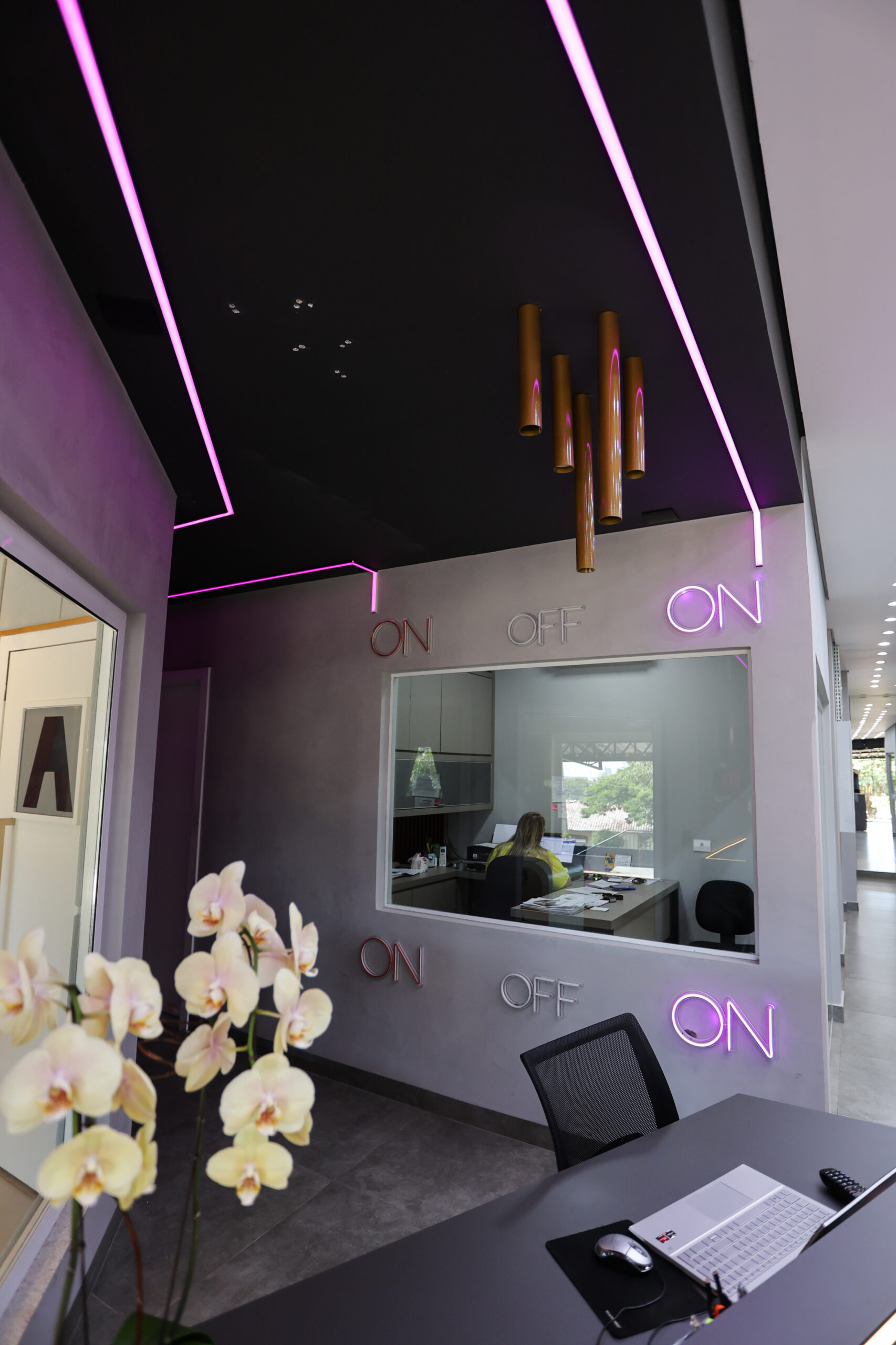 Imagem do nosso Projeto Reforma estúdio Rádio Aline FM